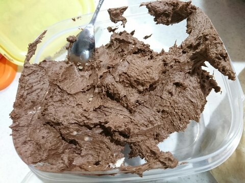 手作りチョコレートクリーム